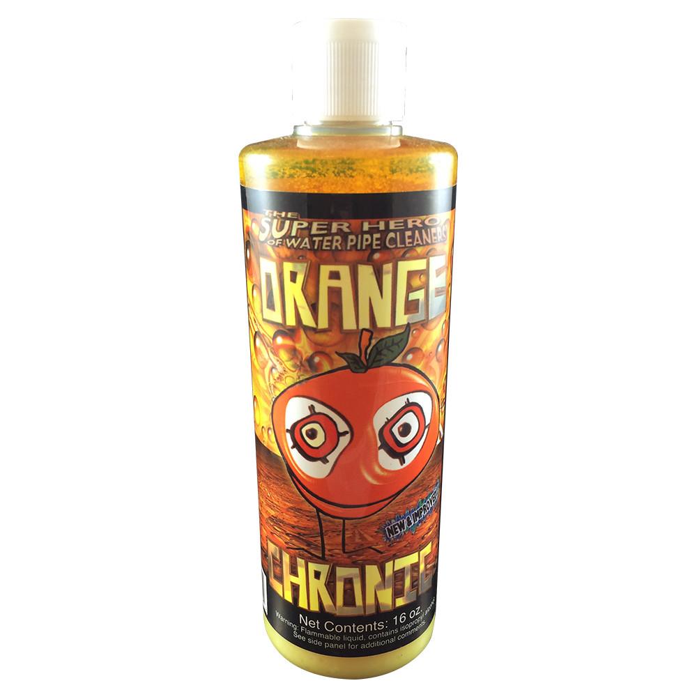 Nettoyant chronique orange-pour verre, métal 4oz et 16 oz.