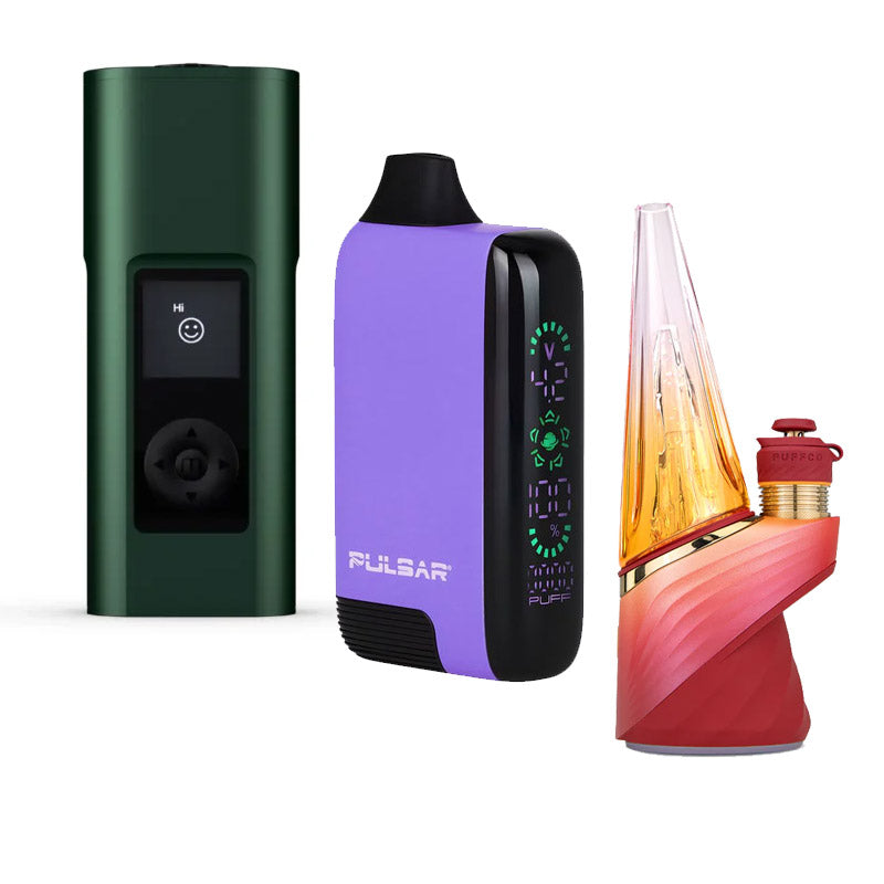 Modern vaporizers with LED display