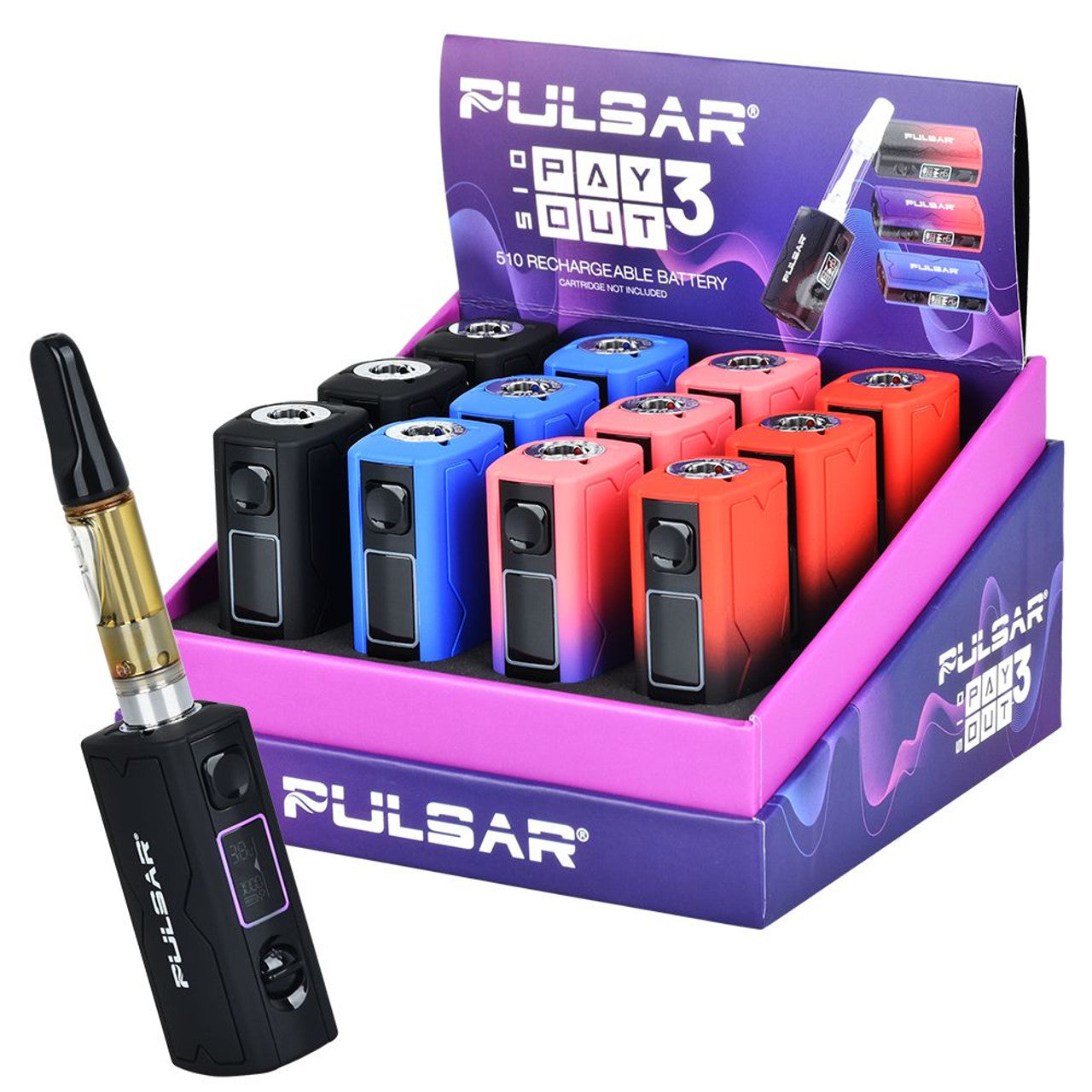 Pulsar 510 Payout 3 Battery | Vaporizers.ca Pulsar 510 Payout 3 Battery | Vaporizers.ca