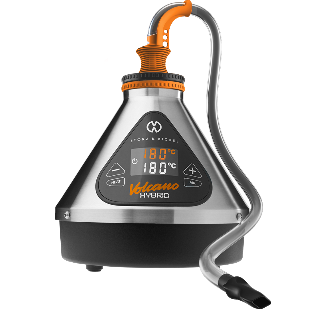 Volcano Hybrid Vaporizer with tube mouthpiece