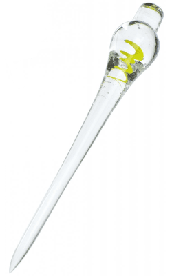 Glass Stirring Tool / Pin - Hand Blown Glass