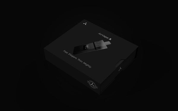 AirVape X portable vaporizer in box