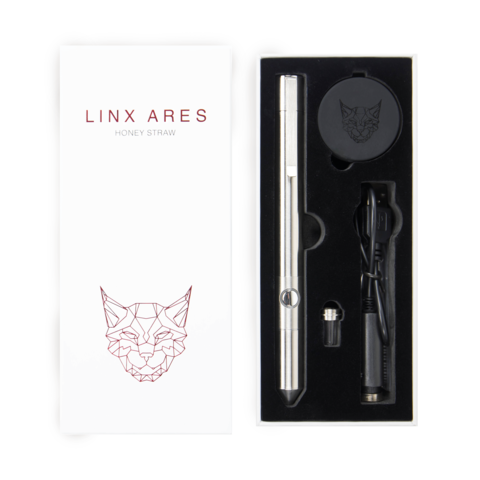 Link Ares wax vaporizer & charger in case