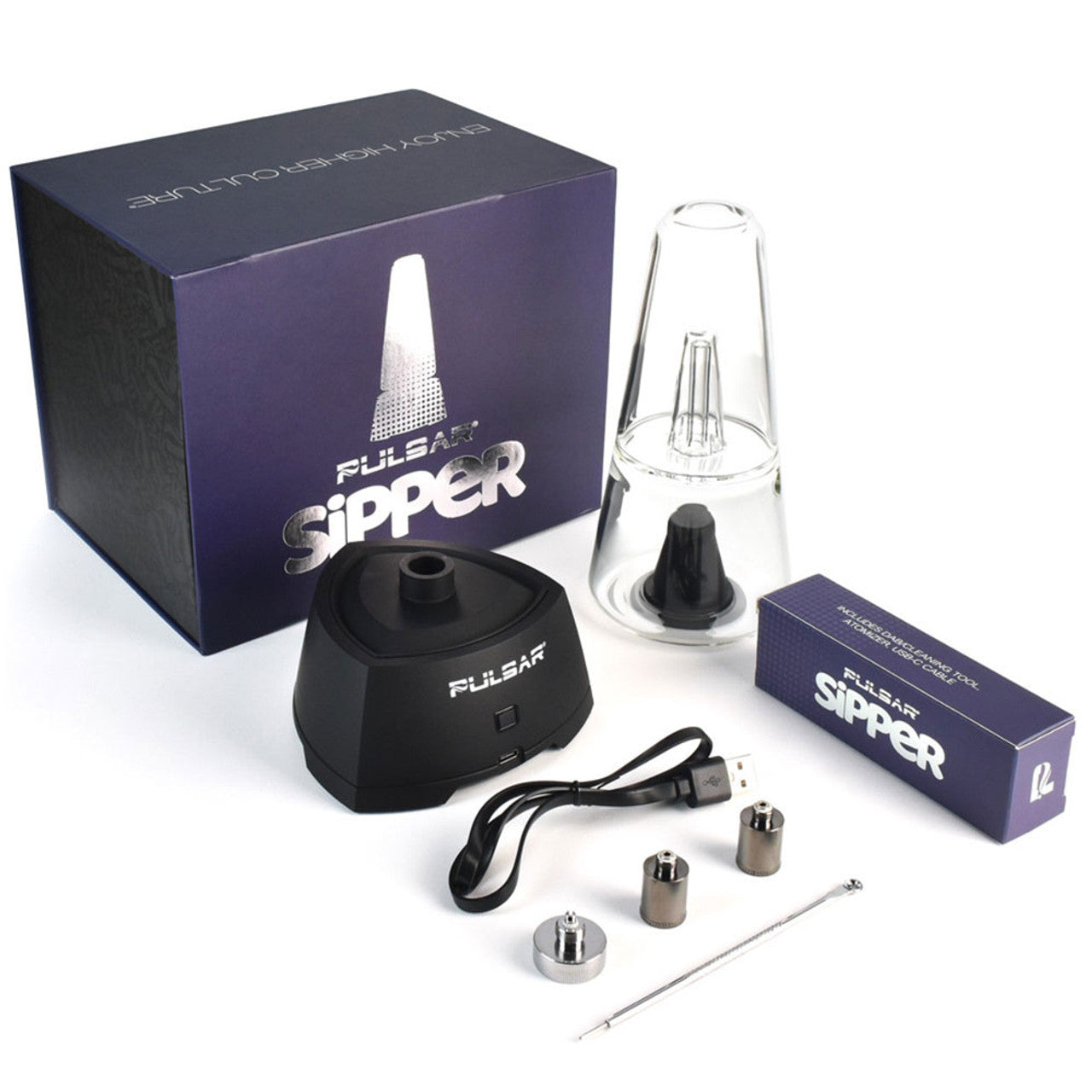 Pulsar Sipper Dual Use Wax & 510 Vaporizer (taxes extra)
